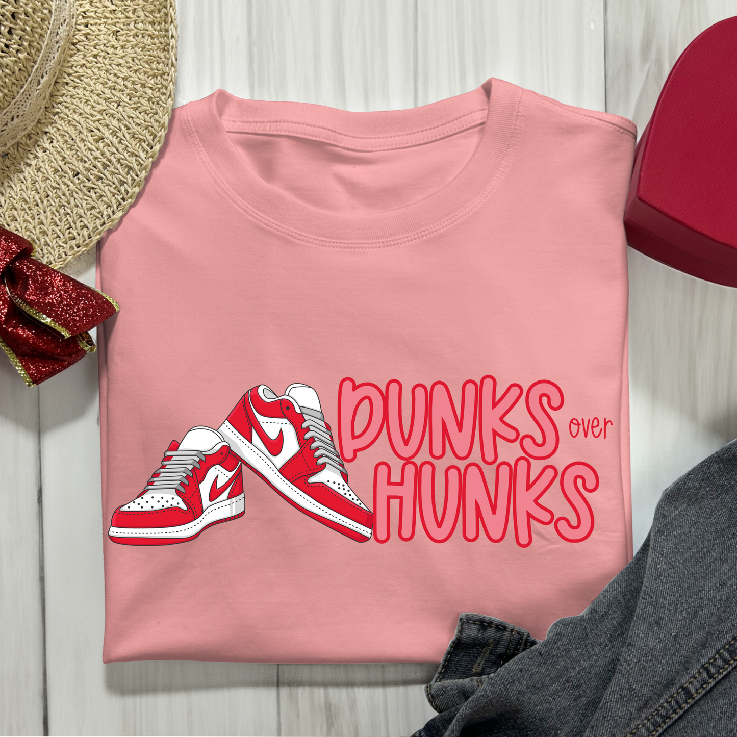 Dunks over hunks