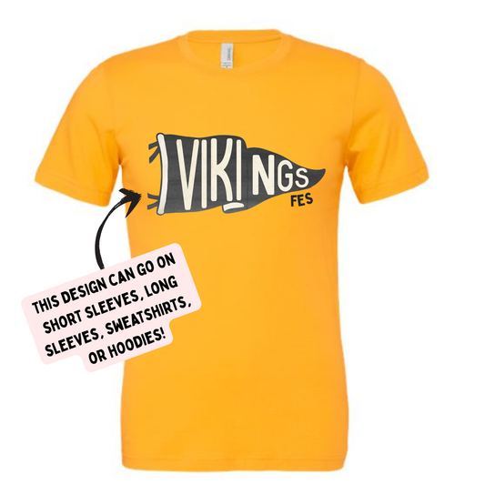 FES- Vikings Pennant Flag