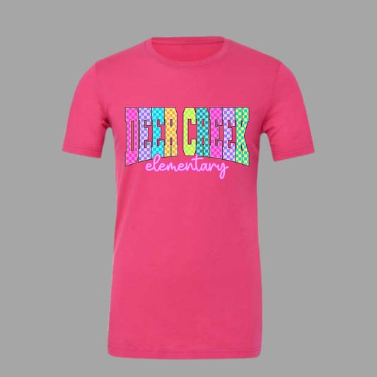 DCE Neon Checkered Stack