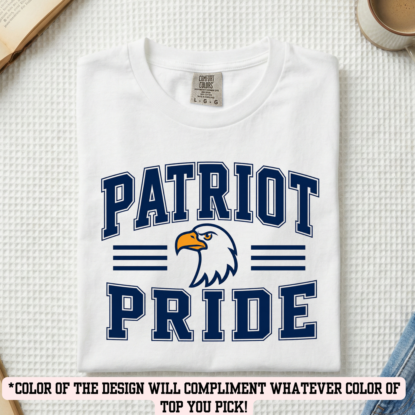 HPE Patriot Pride (YOU PICK TOP STYLE AND COLOR!)