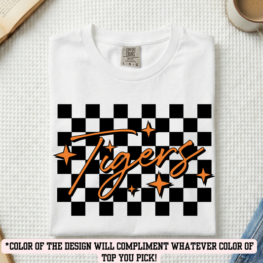 FELEM Checkered Tigers (YOU PICK TOP STYLE AND COLOR!)