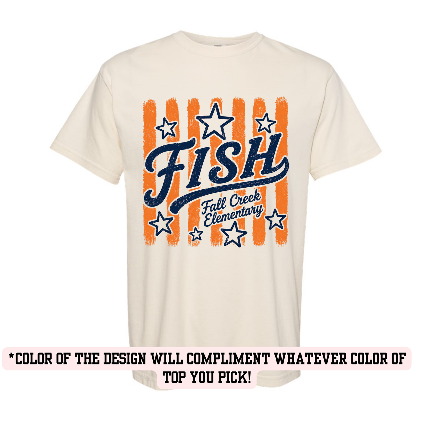 FCE Fish Stripes (YOU PICK TOP STYLE AND COLOR!)