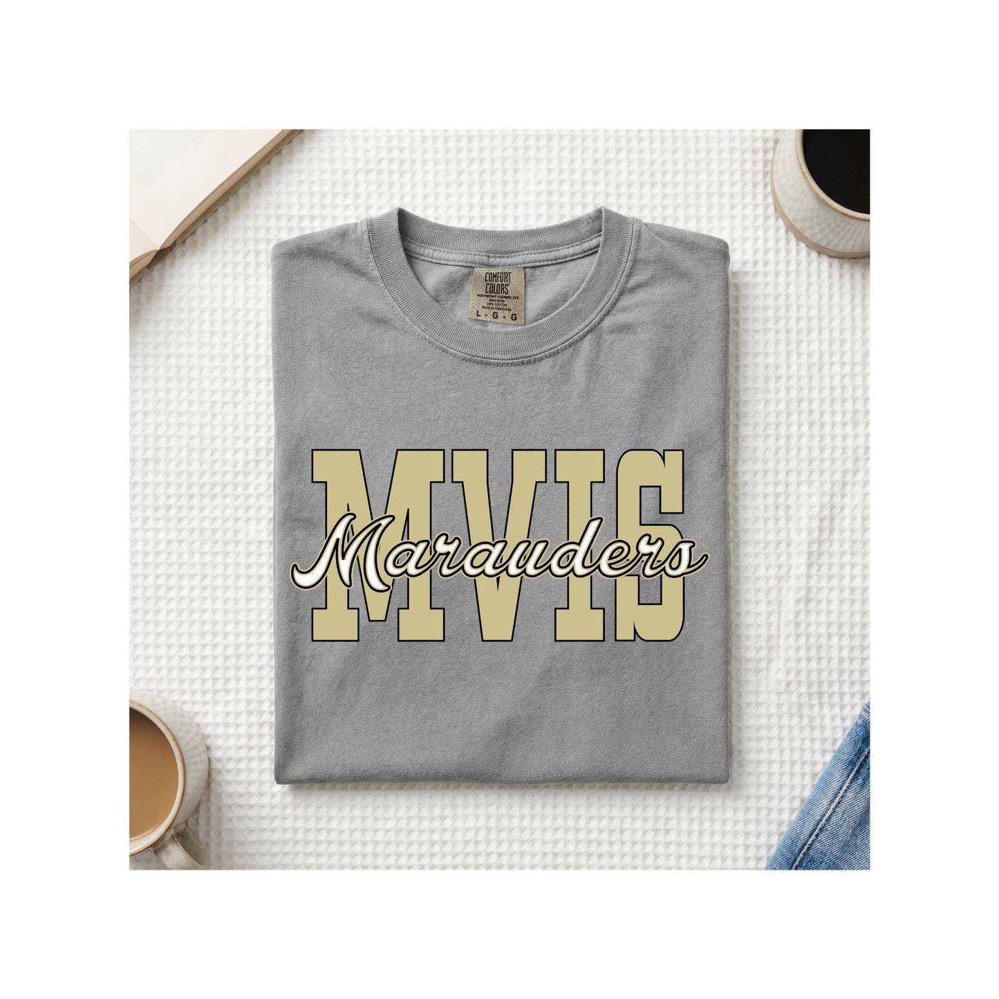 MVIS Typography (YOU PICK TOP STYLE AND COLOR!)