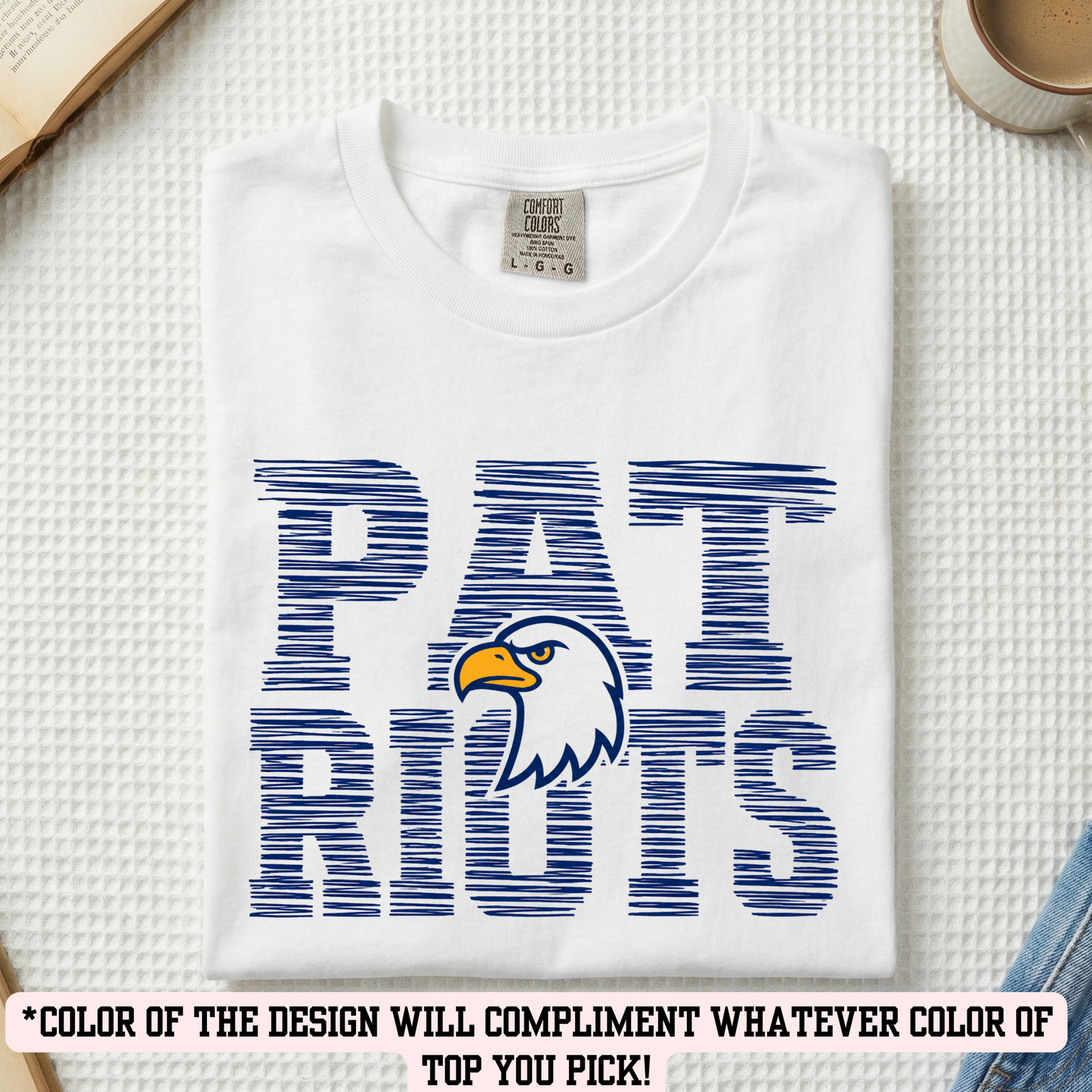 HPE Weathered Patriots (YOU PICK TOP STYLE AND COLOR!)