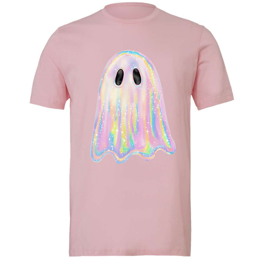 Irredescent Ghost Tee or Crewneck