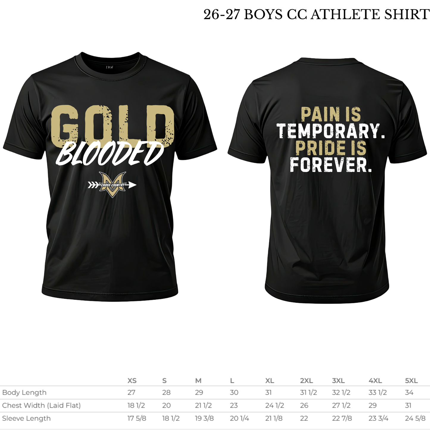 MVBCC 26-27 Cross Country Shirt