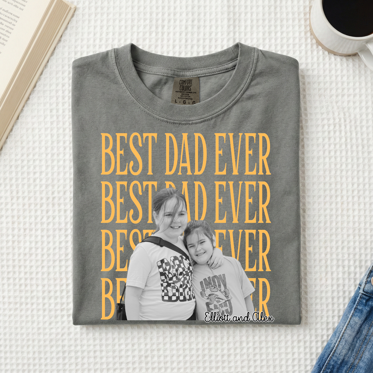Custom Best Dad Tee