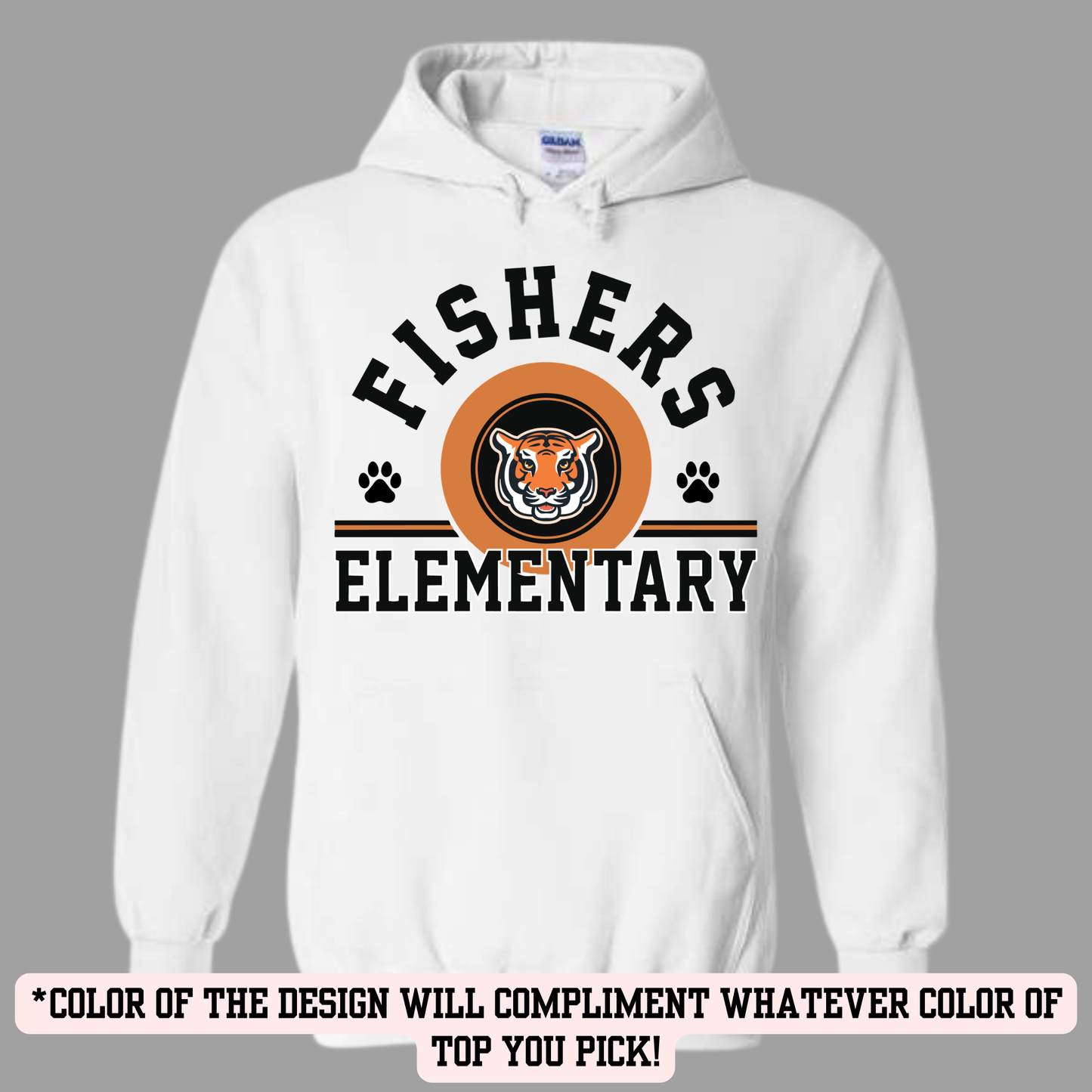 FELEM Fishers Elementary (YOU PICK TOP STYLE AND COLOR!)