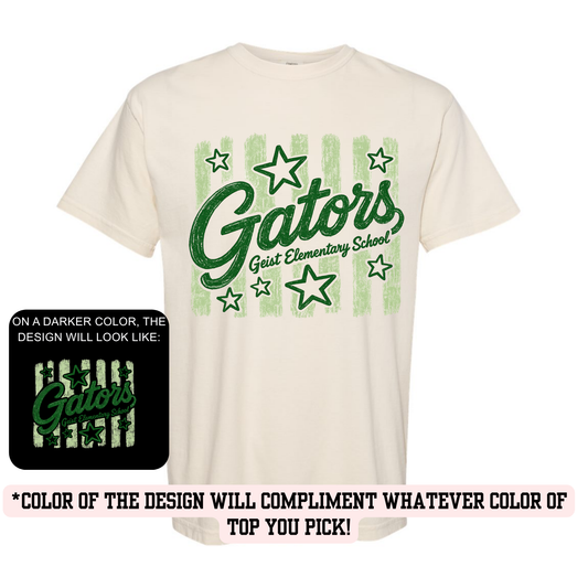 GES Gator Stripe (YOU PICK TOP STYLE AND COLOR!)