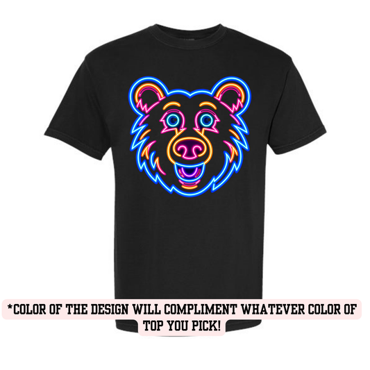 BSE Neon Bear (YOU PICK TOP STYLE AND COLOR!)