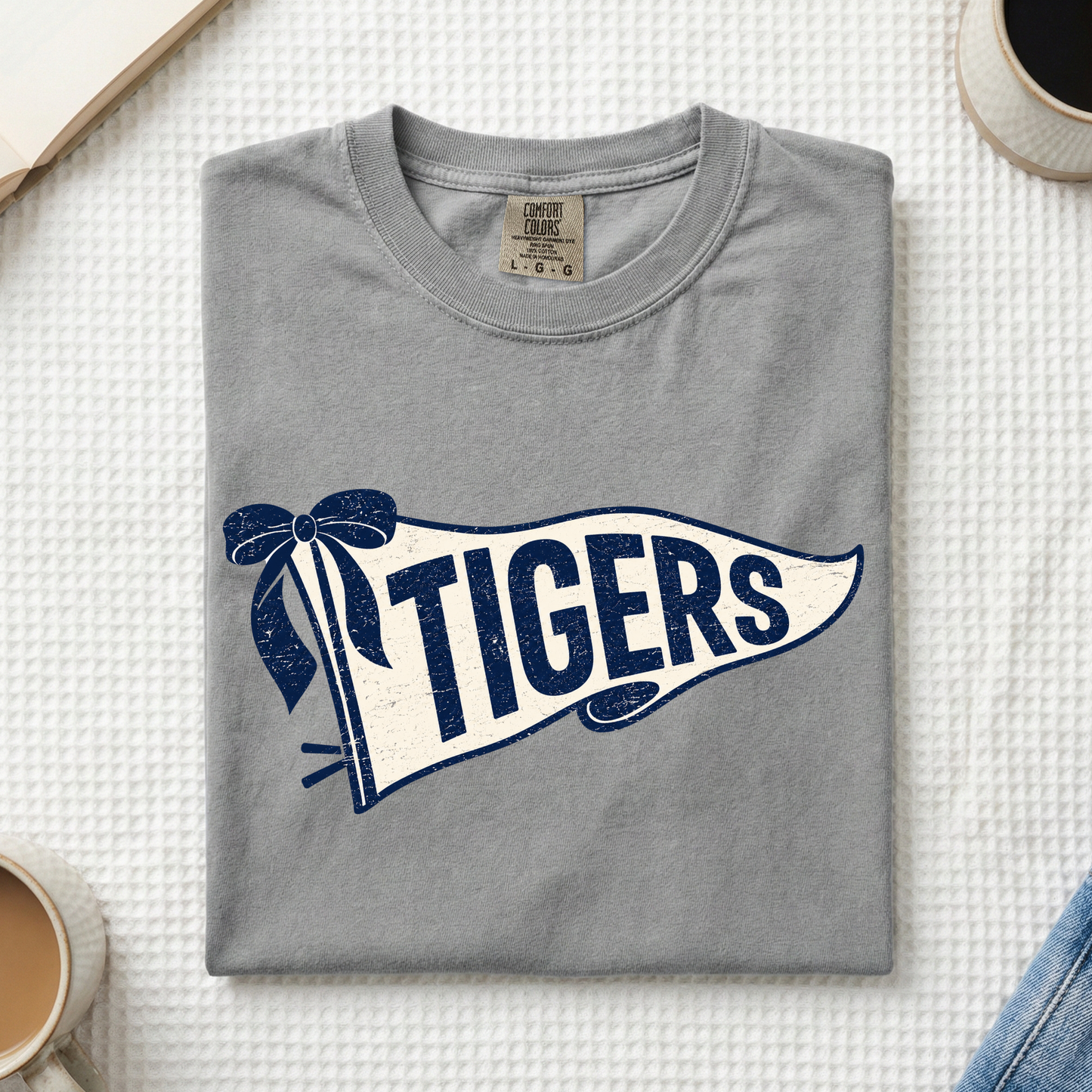 FELEM Tigers Pennant (YOU PICK TOP STYLE AND COLOR!)