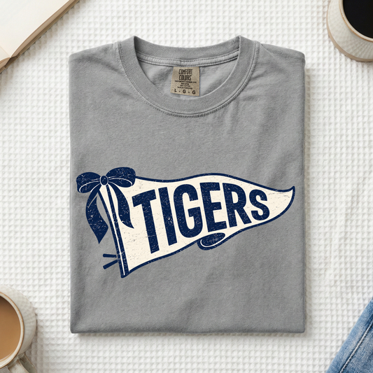 FELEM Tigers Pennant (YOU PICK TOP STYLE AND COLOR!)