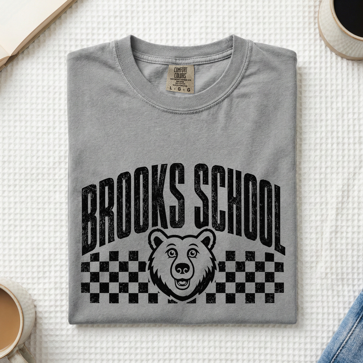 BSE checkered bear (YOU PICK TOP STYLE AND COLOR!)