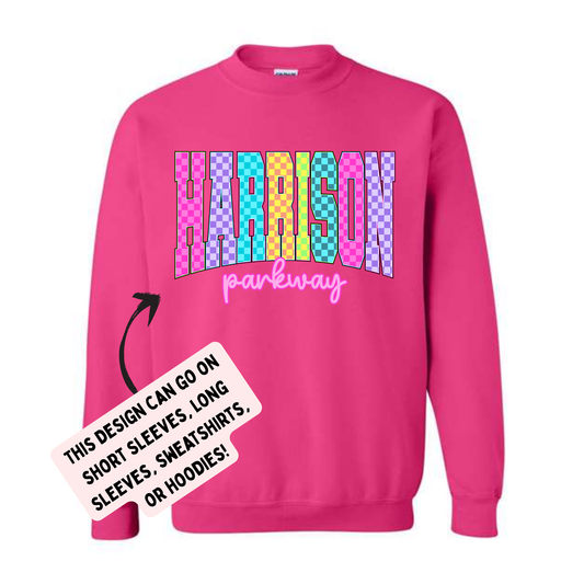 HPE Neon Checkered