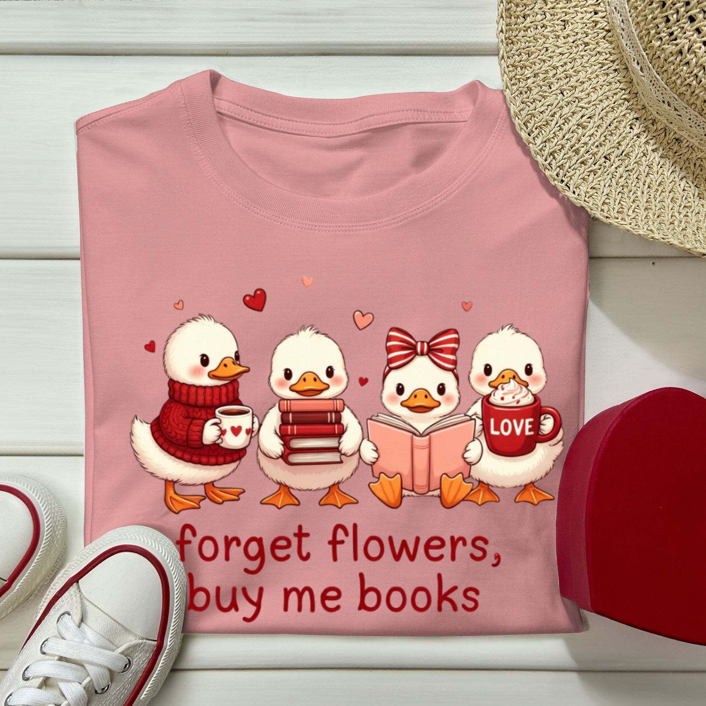 Forget Flowers, Buy me Books!