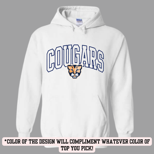SCE Arched Cougars (YOU PICK TOP STYLE AND COLOR!)