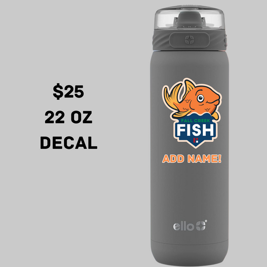 FCE Decal Water Bottle
