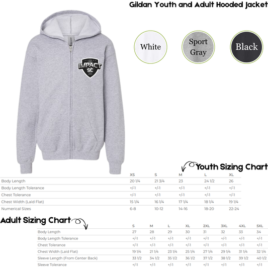 Impact Zip Up Hoodie