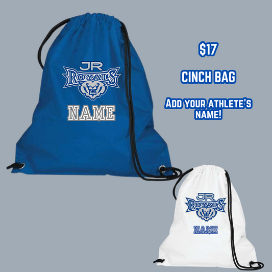 Jr. Royals Cinch Bag