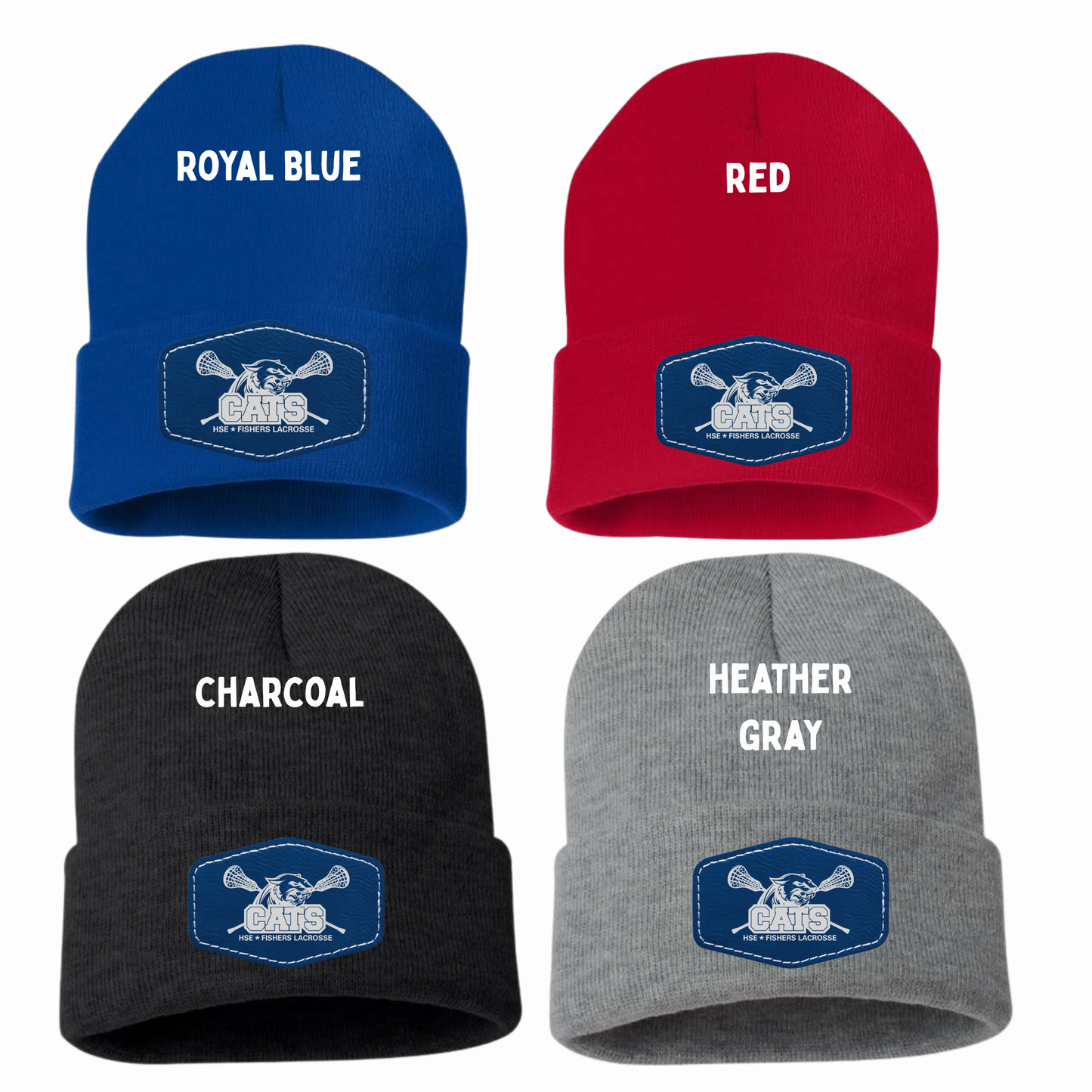 Cats Lacrosse Beanie