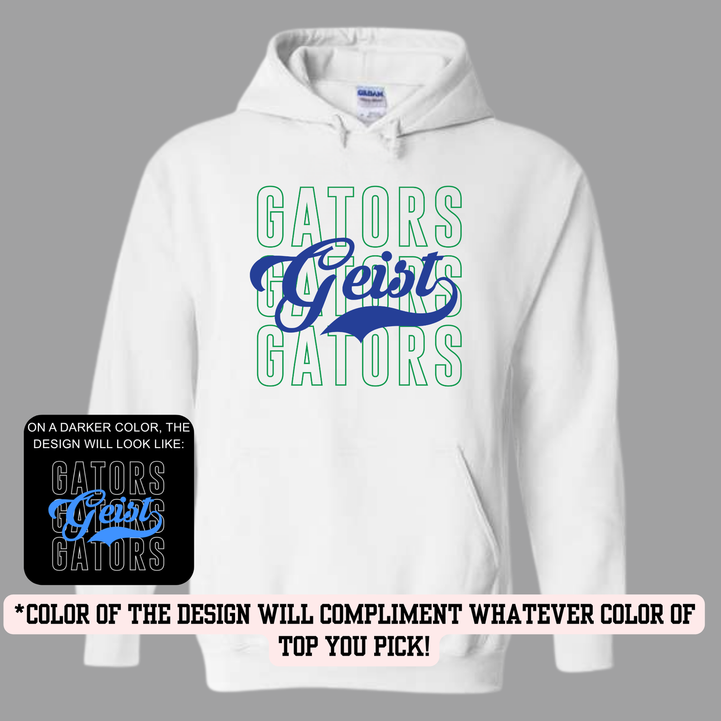 GES Gators stack(YOU PICK TOP STYLE AND COLOR!)