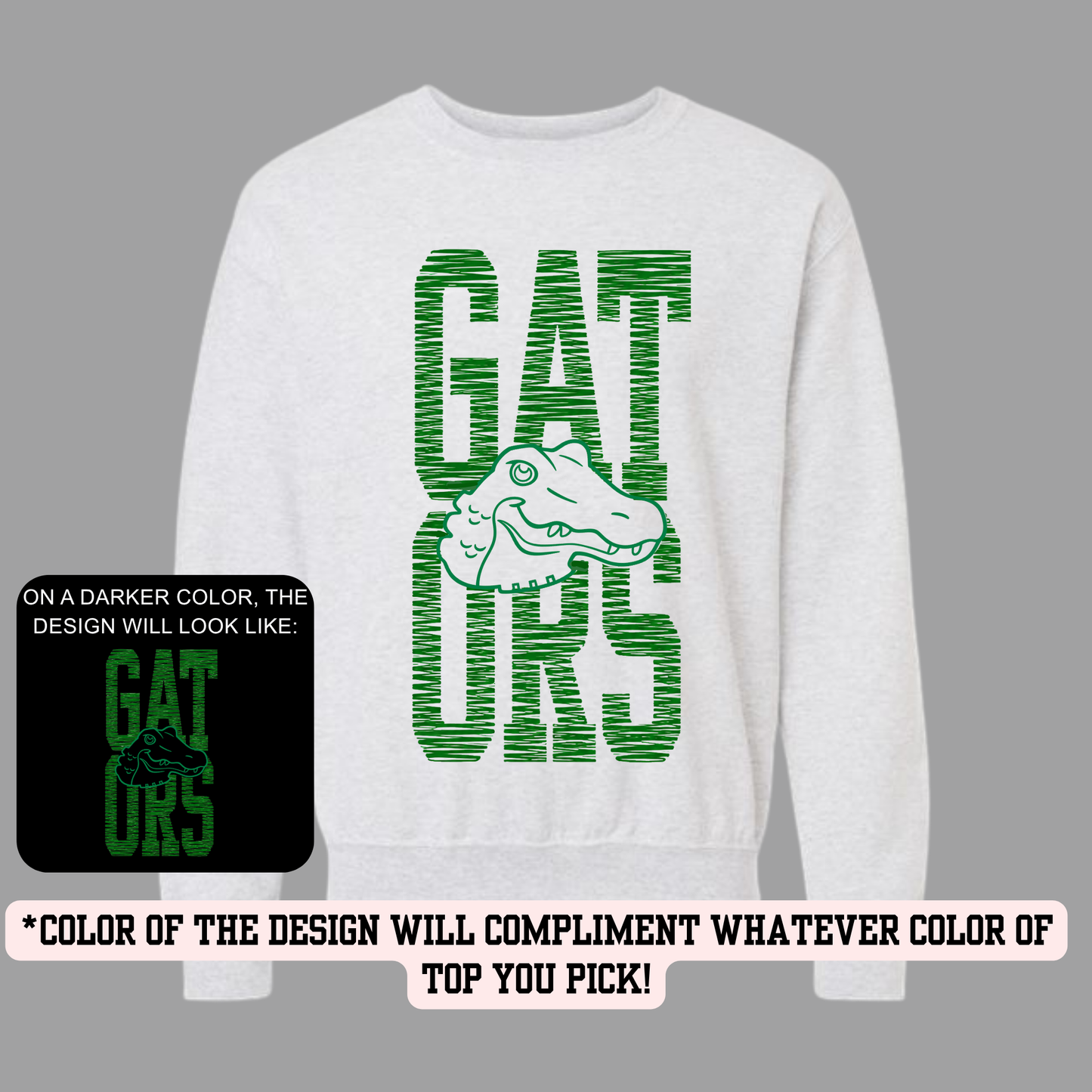 GES Full Front (YOU PICK TOP STYLE AND COLOR!)