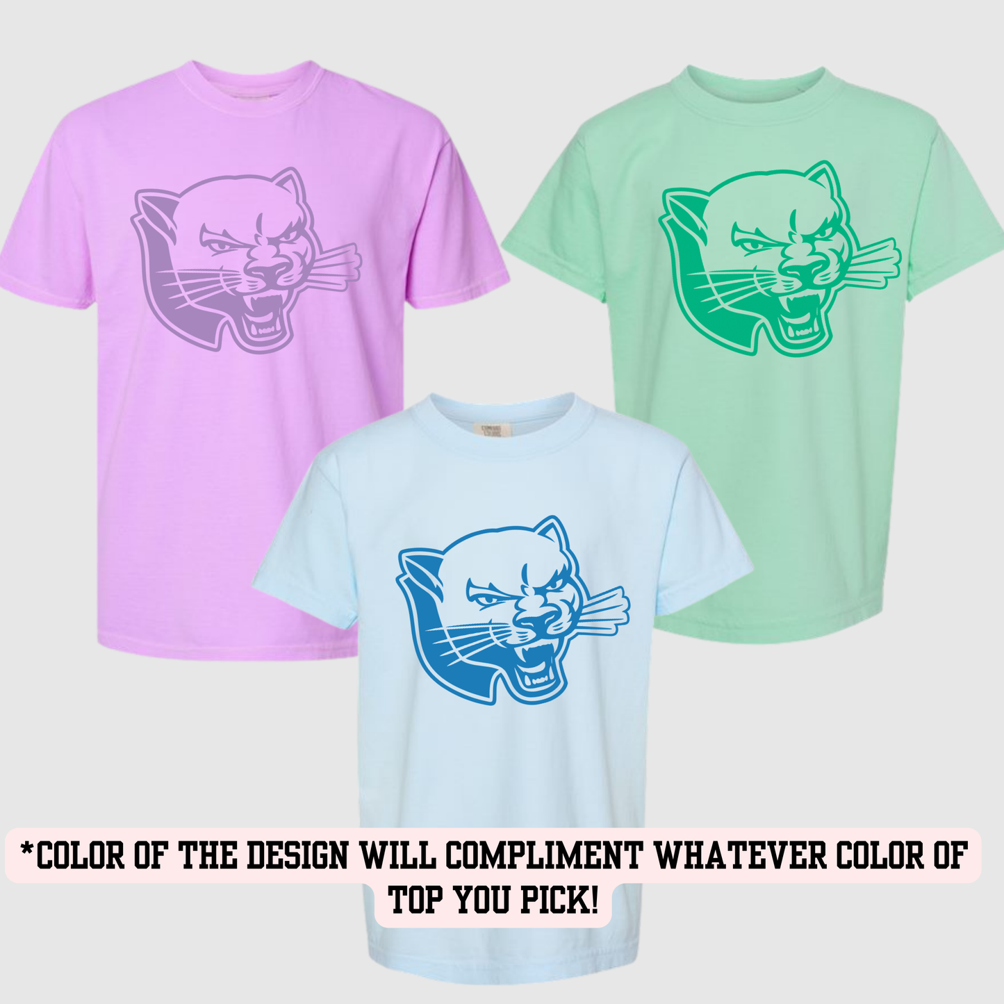HIJH Monochromatic Panther (YOU PICK TOP STYLE AND COLOR!)