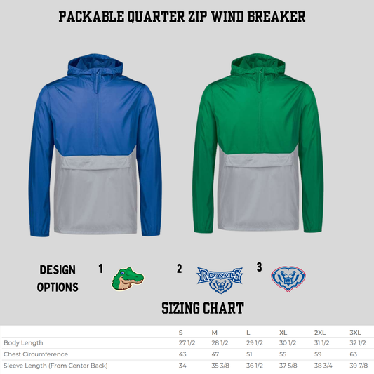 GES Packable Windbreaker