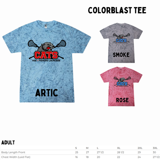 Cats Colorblast Tee