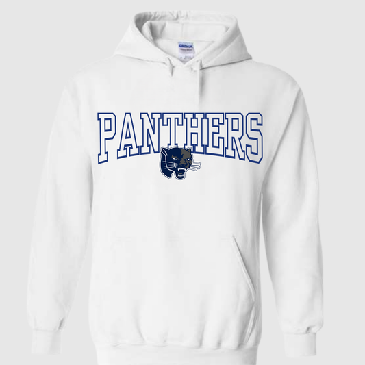 HIJH Panther Arched Varsity Logo (YOU PICK TOP STYLE AND COLOR!)