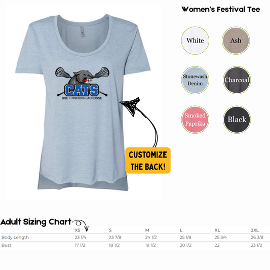 Cats Women's Festival Tee