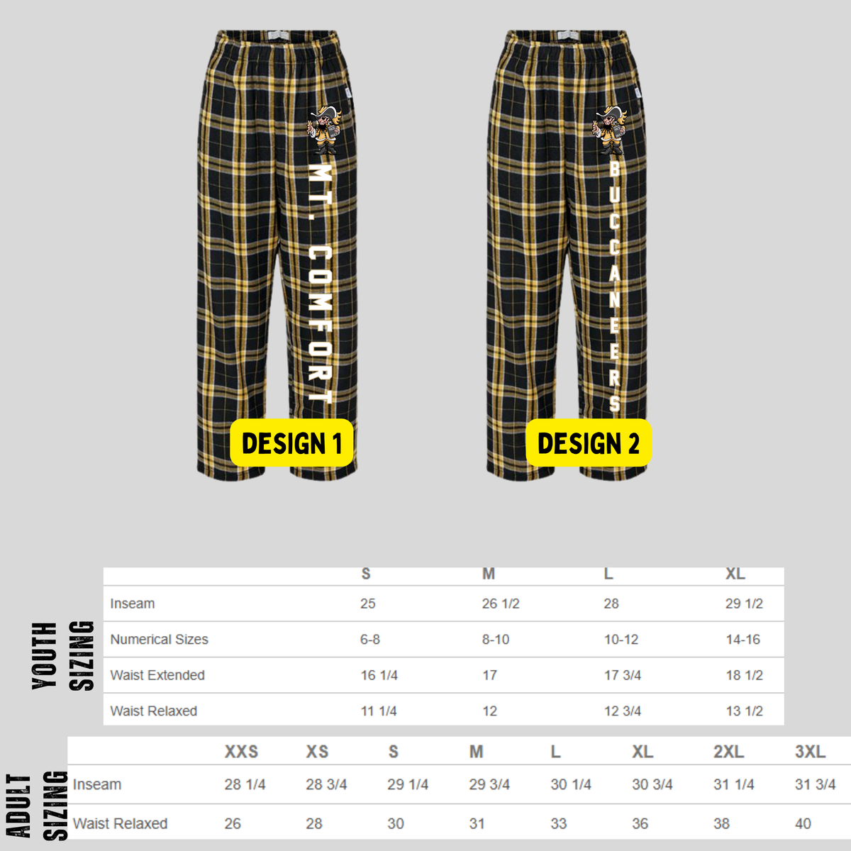 MCE- BUCCANEER Pajama Pants