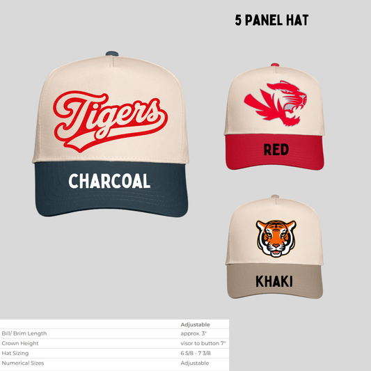 FElementary 5 panel hat