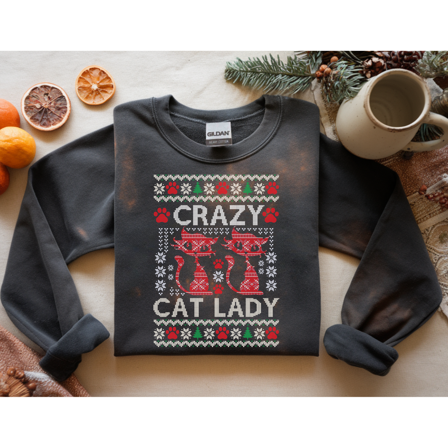 Crazy Cat Lady Sweater