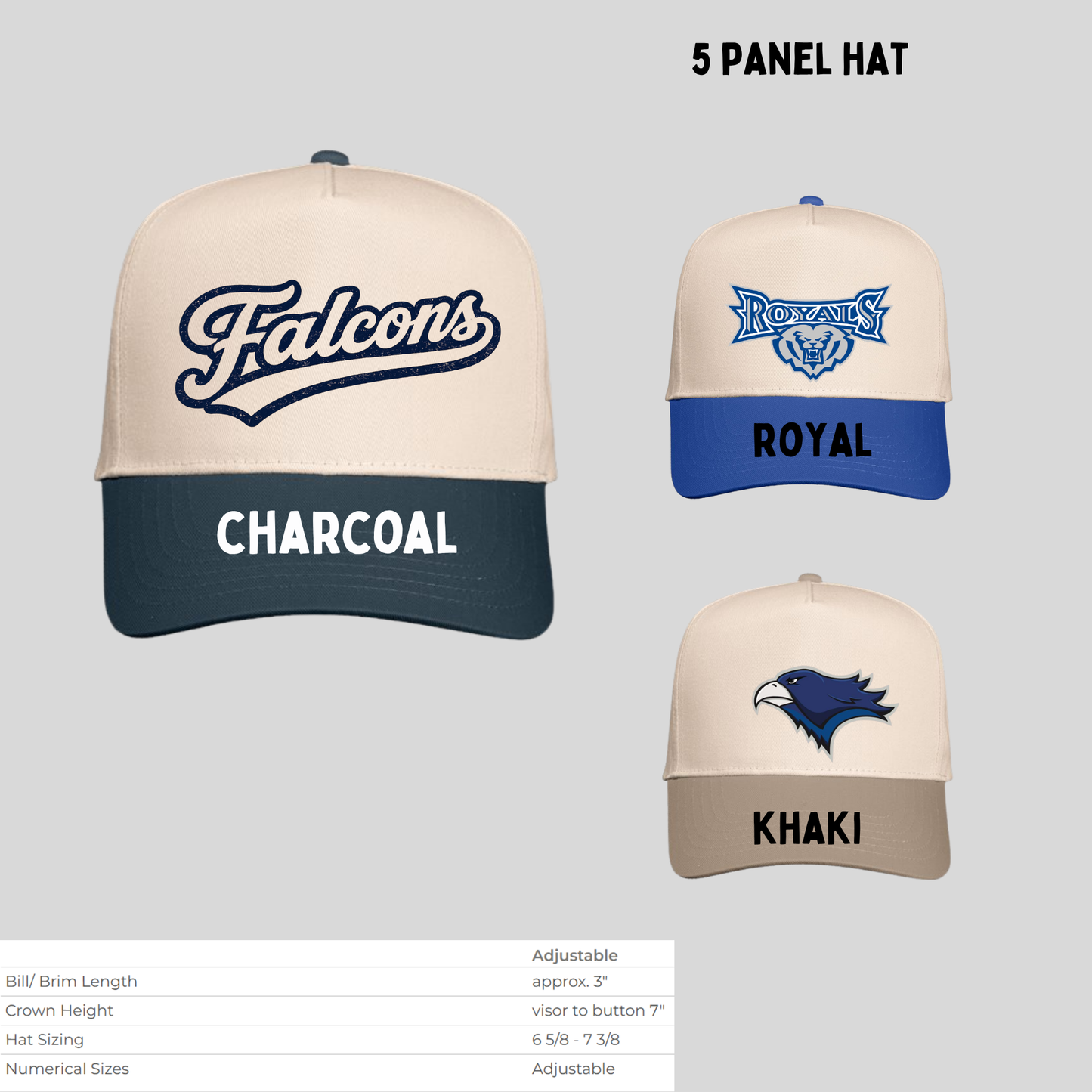 FCI 5 panel hat