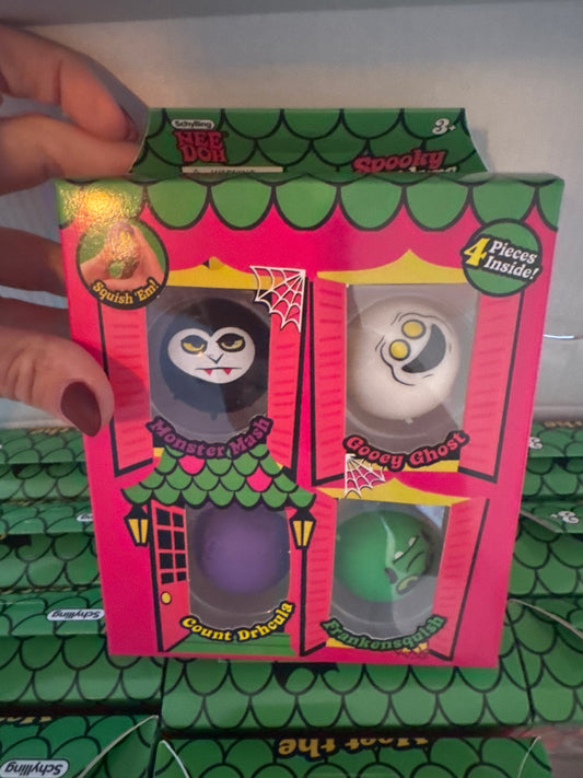 Halloween 4 pack balls