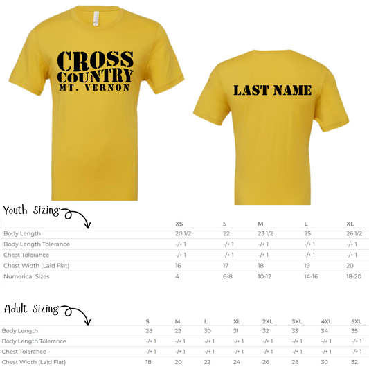 MVMSXC Cross Country Tee