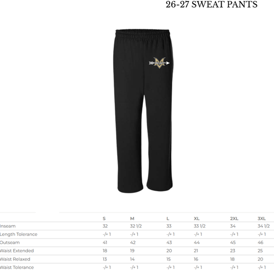 MVHSCC 26-27 Cross Country Sweatpants