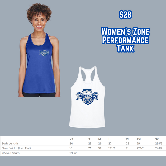 Jr. Royals Women's Zone Performance Tank
