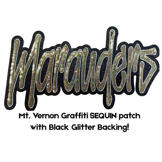 Mt. Vernon SEQUINS PATCH
