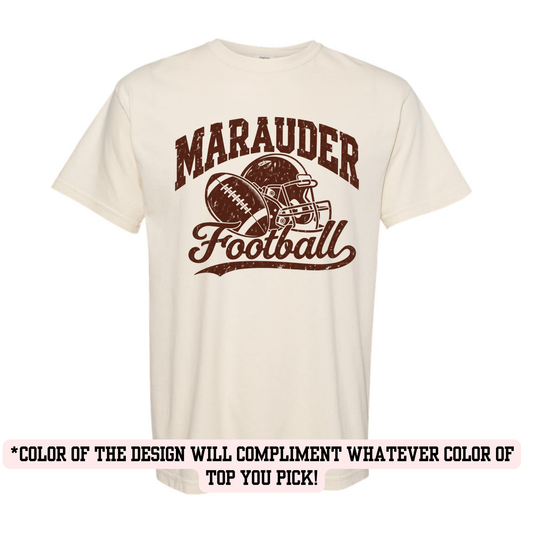 MVMS Football #2 (YOU PICK TOP STYLE AND COLOR!)
