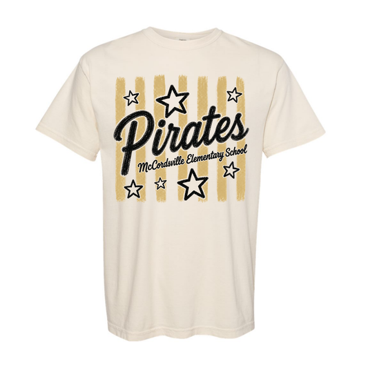 MES Pirates Stripe (YOU PICK TOP STYLE AND COLOR!)