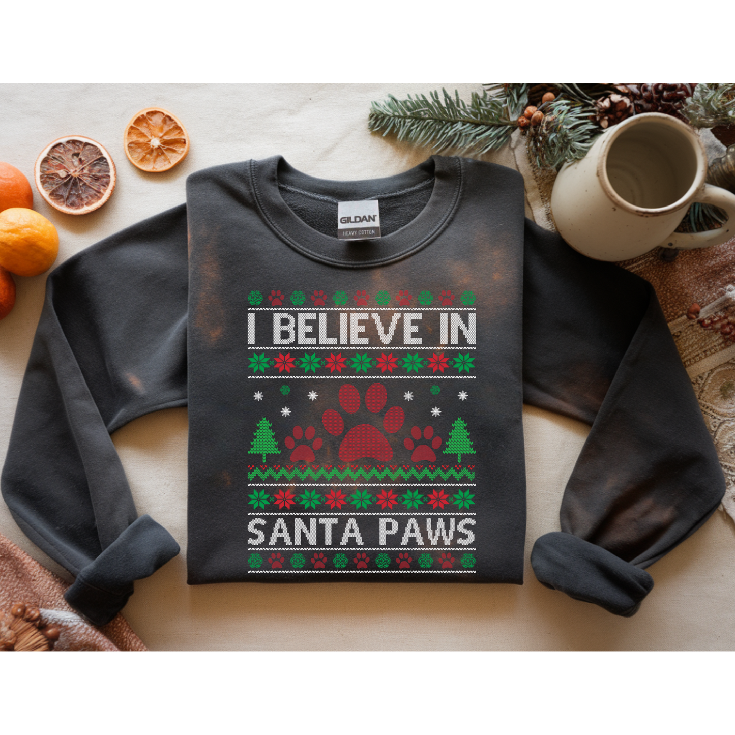 I believe in Santa Paws Sweater