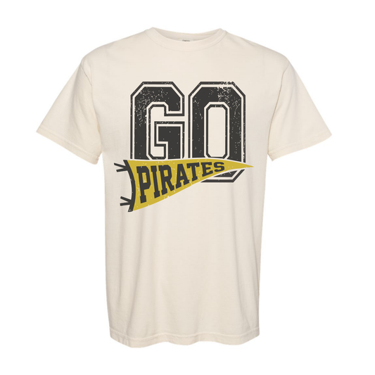 MES GO PIrates (YOU PICK TOP STYLE AND COLOR!)