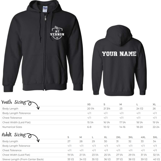 MVMSXC Zip Up Hoodie