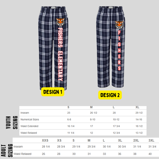 FElementary Flannel Pajama Pants