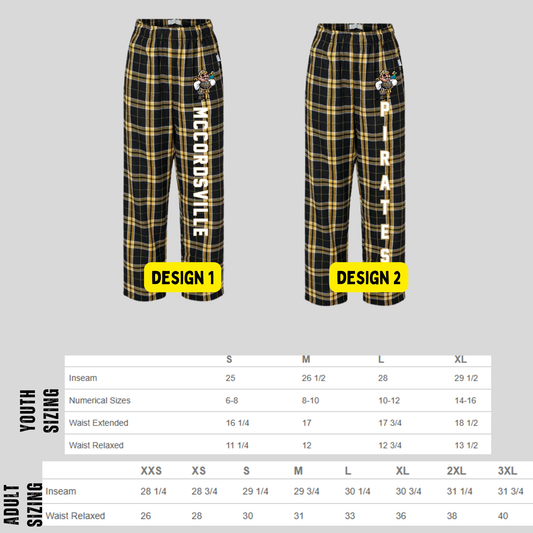MES Flannel Pajama Pants