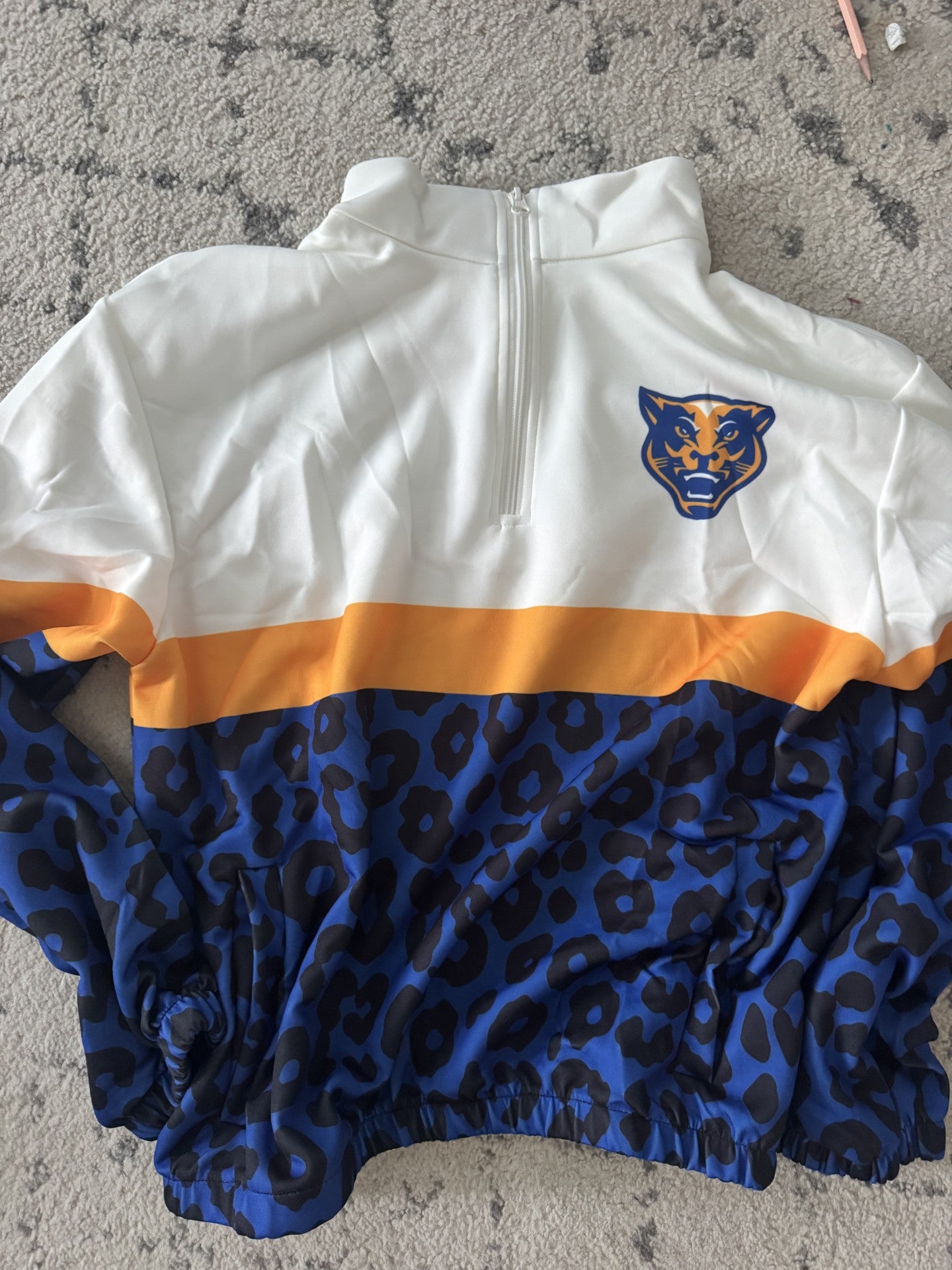 Greenfield Central Leopard Windbreaker