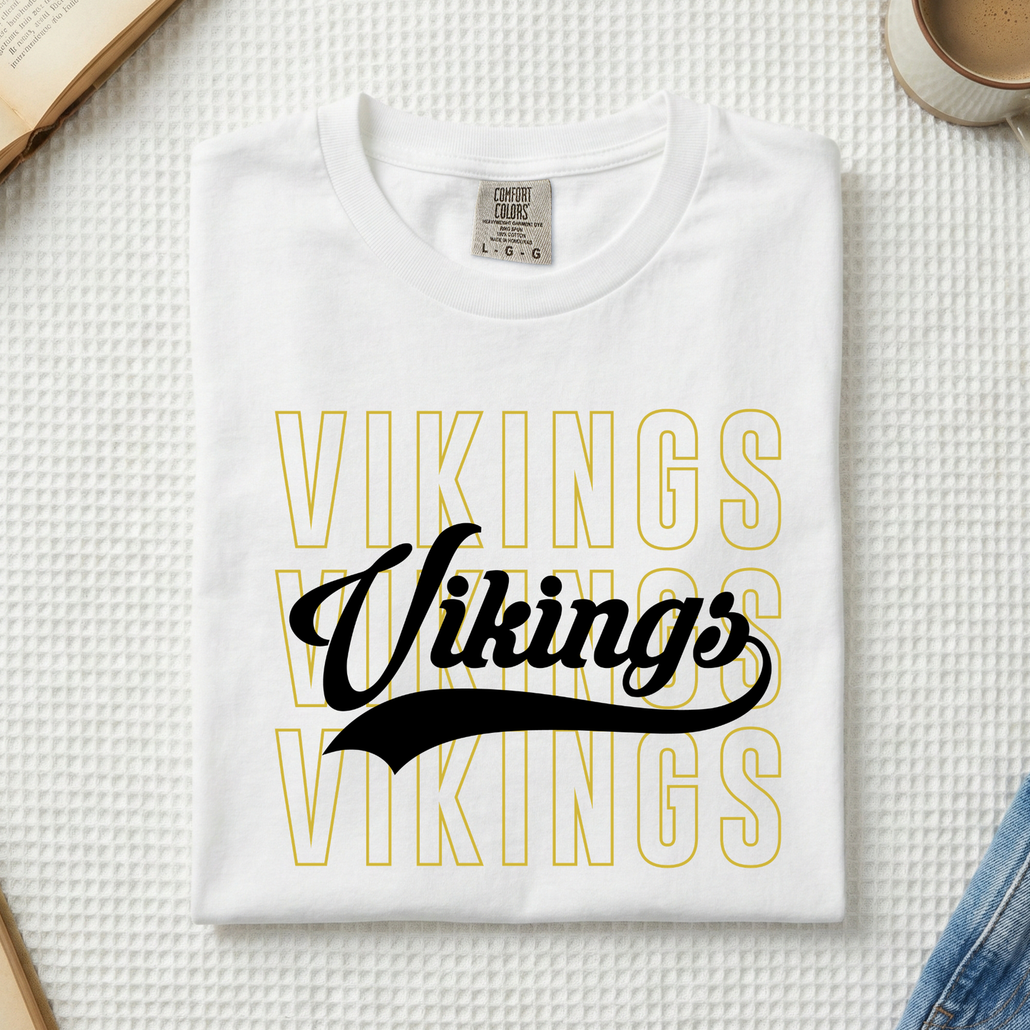 FES Vikings Block (YOU PICK TOP STYLE AND COLOR!)
