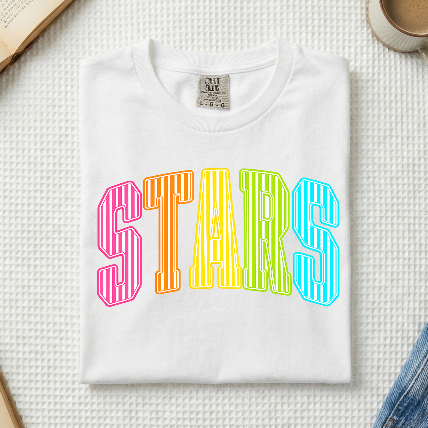DCE Neon Stars (YOU PICK TOP STYLE AND COLOR!)